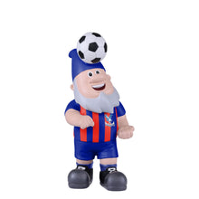 Load image into Gallery viewer, FOCO Officially Licensed Crystal Palace FC Football Header Ball Garden Gnome
