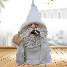 Load image into Gallery viewer, Garden Gnome Gnome Decor Garden Ornaments Outdoor Funny Gnome Waterproof Garden Figurine for Lawn Yard Porch Patio White
