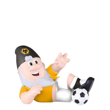 Load image into Gallery viewer, FOCO Official Wolverhampton Wanderers FC Sliding Tackle Football Garden Gnome
