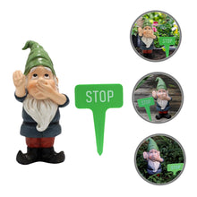 Load image into Gallery viewer, Toddmomy Funny Gnome Statue of Resin Garden Gnomes Naughty Garden Decorations for Home Outdoor Sculpture
