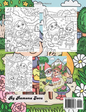 Load image into Gallery viewer, Garden Gnomes: Coloring book
