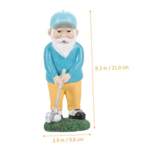 Load image into Gallery viewer, FUNOMOCYA Golf Gnome Garden Ornament Resin Gnome Statue Unique Home Decor Garden Decorations
