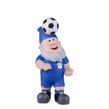 Load image into Gallery viewer, FOCO Officially Licensed Cardiff City FC Football Header Ball Garden Gnome
