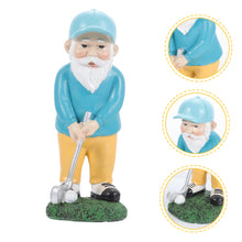 Load image into Gallery viewer, TINEASUR Golf Dwarf Statue Resin Garden Gnome Ornament Funny Decor for Home Outdoor
