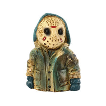 Load image into Gallery viewer, shyhand Horror Movie Garden Gnomes Halloween Decoration Outdoor Statue Pennywise Michael Myers Freddy Jason Chucky Clown Action Figurines Collectible Scary Creepy Garden Home Lawn Shelf Table Decor
