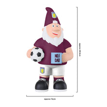 Load image into Gallery viewer, FOCO Premier League Aston Villa Number 1 Dad 25cm Garden Patio Ornament Gnome
