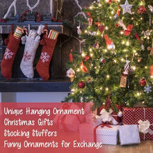 Load image into Gallery viewer, Christmas Ornaments Decorations - 3.6 in Acrylic Two Sided Printing (Let&#39;s Get Lit Gnome Weed Leaf 2 - Cannabis Leaf and Gnome Smoking Friend Gifts Ideas)
