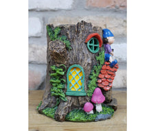Load image into Gallery viewer, Gifts DIrect 2 U Fairy House With Solar Light Garden Ornament Decoration
