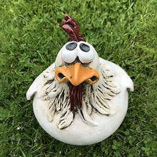 Load image into Gallery viewer, NogrAx Waterproof Garden Decorations - Large Sculpture Ornaments for Lawn, Courtyard, Porch, and Front Door - Outdoor Gifts for Women, Adding Beauty and Decor to your Outside Space (Funny Cock B)
