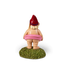 Load image into Gallery viewer, Kwirkworks Funny Garden Gnome - Flamingo Pool Float Lawn Statue Figurine - Fun Gift
