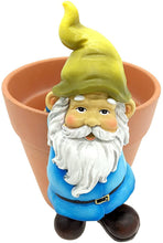 Load image into Gallery viewer, FICITI Garden Gnome Flower Pot and Vase Perchers Sitters Clingers Hangers -Set of 4
