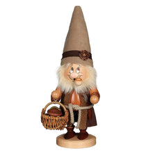 Load image into Gallery viewer, German Incense Smoker Gnome Mushroom man - 37,0 cm / 15 inches - Authentic German Erzgebirge Smokers - Christian Ulbricht
