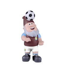 Load image into Gallery viewer, FOCO Officially Licensed Aston Villa FC Header Ball Football Garden Gnome
