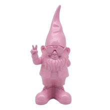 Load image into Gallery viewer, Lesser &amp; Pavey Gnomes Behaving Badly Pink 20cm Figurines Statues For Home Decor | Ideal Ornaments Friendship Gifts For Women &amp; Men | Lovely Table Centerpiece &amp; Living Room Accessories
