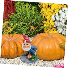 Load image into Gallery viewer, BESPORTBLE Water Decoration Resin Gnome Pipe Extender Gutter Ornament Cover for Garden
