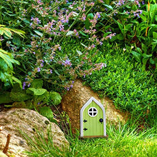 Load image into Gallery viewer, Mllkcao Garden Ornaments Outdoor Door and Window Pendant Crafts Outdoor Elves Dwarf Courtyard Garden Tree Decoration Green
