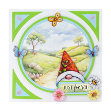 Load image into Gallery viewer, Katy Sue Garden Gnomes Die-Cut Pop-Up Card Making Kit for Adults. Makes 12 Cards &amp; Contains Gnome or Gonk Die-Cut Decoupage Paper Sheets, Supports, Envelopes &amp; Foam Pads for Card Making Supplies
