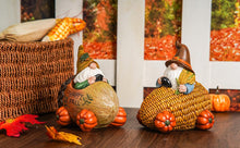Load image into Gallery viewer, Garden Statue Corn Car, Resin Gnome Truck Decor Funny Gnomes Pumpkin Ornaments Autumn Decor for Lawn Porch
