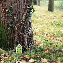 Load image into Gallery viewer, Mllkcao Garden Ornaments Outdoor Door and Window Pendant Crafts Outdoor Elves Dwarf Courtyard Garden Tree Decoration Green
