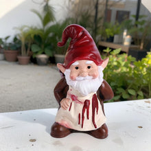 Load image into Gallery viewer, XIYOUQI Horror Gnome with Axe – 5.5&quot; Cute Yet Creepy Halloween Gnome Figurine for Indoor Outdoor Decor, Funny Scary Gnome Statue for Garden, Table or Desk, Horror Gifts &amp; Halloween Decorations
