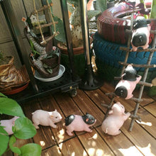 Load image into Gallery viewer, XIFIRY Animal Garden Gnomes Statue Cute Pig Funny Outdoor Sculpture Resin Lawn Ornaments Décor Indoor Outdoor Figurines for Garden and House (Cut Pig)
