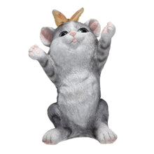 Load image into Gallery viewer, Cabilock 1pc Solar Cat Light Decor Solar Energy Adornment Garden Decorative Cat Lamp for Courtyard Lawn Patio Gentle Lighting for Outdoor Spaces
