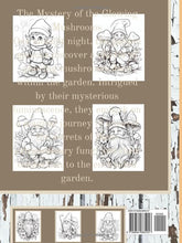 Load image into Gallery viewer, Garden Gnomes: Adult Coloring Book | Whimsical World of Adorable Gnome Illustrations for Stress Relif and Relaxation
