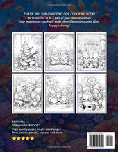 Load image into Gallery viewer, Garden Gnomes: Coloring Book Featuring Garden Gnomes For Kids And Adults Relaxing Fun
