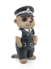 Load image into Gallery viewer, Vivid Arts - Policeman Baby Meerkat Home or Garden Decoration (XMK-2333-D)
