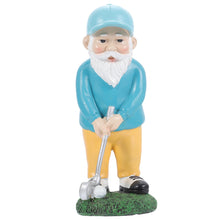 Load image into Gallery viewer, Yardwe Outdoor Gnome Garden Decor Miniature Golf Gnome Statue Resin Craft for Yard
