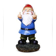 Load image into Gallery viewer, Funny Garden Gnomes, Colorful Garden Ornaments Double Middle Finger Outdoor
