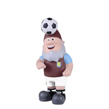 Load image into Gallery viewer, FOCO Officially Licensed Aston Villa FC Header Ball Football Garden Gnome
