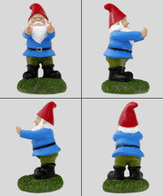 Load image into Gallery viewer, Gnometastic The Original Double Bird Garden Gnome Statue, 8.45&quot; Tall
