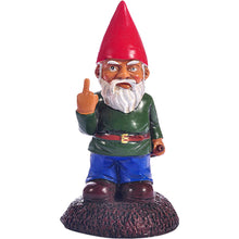 Load image into Gallery viewer, Garden Gnomes Funny Middle Finger Gnomes Garden Ornaments Resin Rude Garden Gnomes Middle Finger Naughty Gnomes for Yard Lawn Garden Decorations
