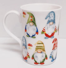 Load image into Gallery viewer, Rainbow Decors Lucky Gonks Mugs Set of 4 Bone China 300ml Windsor Cups Hand Decorated UK
