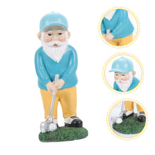 Load image into Gallery viewer, CIMAXIC Resin Golf Gnome Statue Outdoor Garden Gnome Decor for Seasonal Home Party
