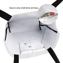 Load image into Gallery viewer, ZZXXB Gnome Star Reusable Grocery Shopping Bag Canvas Tote Bag Large Collapsible Washable Handbag Shoulder for Women
