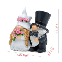 Load image into Gallery viewer, Hodao Valentines Day Gnome Decorations Handmade Couple Scandinavian Gnomes Ornaments Wedding Celebration Gnomes Figurines Decor Sweet Anniversary Day Home Table Decorations Gifts
