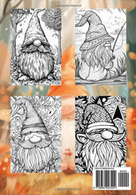 Load image into Gallery viewer, Fantasy Garden Gnome Coloring Book.: Whimsical Coloring Adventures, Intricate Patterns and Adorable Gnomes to Color.

