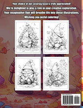 Load image into Gallery viewer, Autumn Garden Gnomes Coloring Book: Enjoy Cozy Fall Coloring Pages with Whimsical Dwarfs Adventures and Seasonal Yard Designs for All Ages to Relax
