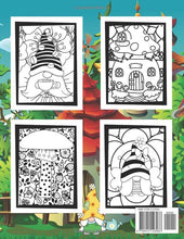 Load image into Gallery viewer, Gnome Coloring Book for Adults and Kids: Home Sweet Gnomes - The Funny Whimsical World of Cute Little Garden Gnomes - A Magical Coloring Book for Any Age
