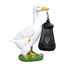 Load image into Gallery viewer, Solar Garden Statue, Duck Solar Lantern, Outdoor Home Decoration, Solar Lantern Statue, Cute Duck Statue, Patio Lawn Decor, Garden Solar Lighting, Duck Garden Ornament, Solar Lawn Decor, Porch Decorat
