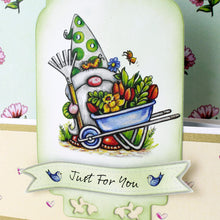 Load image into Gallery viewer, Katy Sue Garden Gnomes Paper Craft Pad for Card Making &amp; Crafts (Not Die-Cut)
