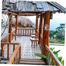 Load image into Gallery viewer, OUNONA 1pc Solar Garden Gnome Adornment Gnome Doll Landscape Ornament Outdoor
