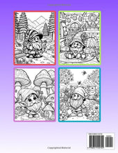 Load image into Gallery viewer, Enchanted Gnomes Coloring Book for Adults: Magical Gardens, Fantasy Forest Gnomes and Fairytale Adventure
