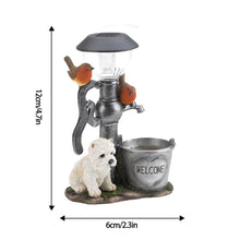 Load image into Gallery viewer, Garden Solar Lights Animal Climbing Garden Statue,Garden Statue Ornament Light,Outdoor Waterproof Resin Figurines Solar Lights for Patio Lawn Yard Porch Pond Deck,Solar Statue,Garden Gifts(02)
