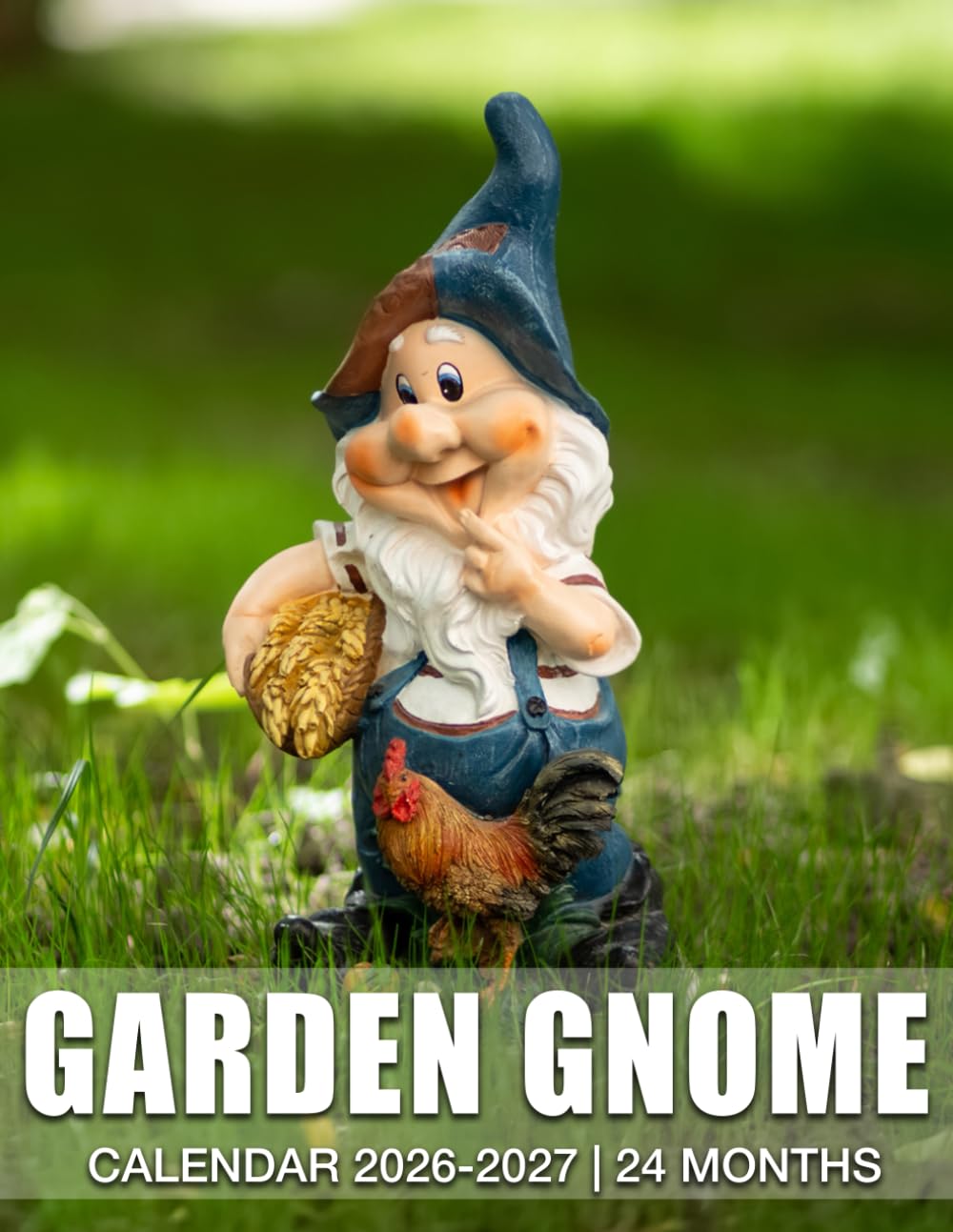 Garden Gnome Calendar 2026 - 2027: Plan with Confidence from 2026 to 2027 Featuring US Holidays for Everyday Use and Holiday Gifting