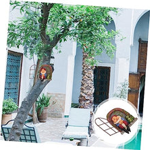 Load image into Gallery viewer, Toyvian 1Pc Old Man Garden Gnome Statue Pendant Funny Outdoor Tree Hanging Ornament for Courtyard Landscape Decor for Decoration and
