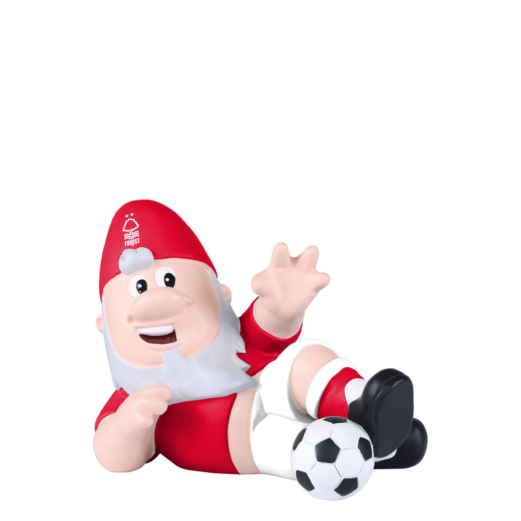 FOCO Official Nottingham Forest FC Sliding Tackle Football Garden Gnome