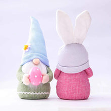 Load image into Gallery viewer, Mehrlieben Easter Rabbit Ornament Easter Gnomes Gonk Ornaments,Faceless Easter Bunny Doll,Room/Desktop Easter Bunny Gnome Standing Post Doll Handmade Plush Knitted Doll Easter Gifts
